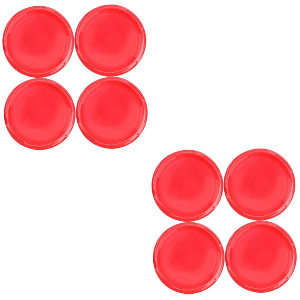 BESPORTBLE 8pcs Gyro Disk Toy Plastic Gyro Game Equipment for Boys and Girls for Indoor and Outdoor Burst Games Enhances Parent Interaction