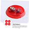 BESPORTBLE 8pcs Gyro Disk Toy Plastic Gyro Game Equipment for Boys and Girls for Indoor and Outdoor Burst Games Enhances Parent Interaction view 3