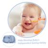 BESPORTBLE Silicone Feeding Bowl Divided Plate for Toddlers Food-Grade Silicone Cartoon Design Lightweight Portable for Meals Increases Appetite view 4