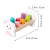 SUPVOX 1 Set Cartoon Design Hammering for Educational Whack Game for Improves Hand Eye Coordination Portable for Home Park School Activities view 4