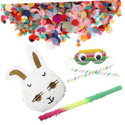 Alipis 1set Easter Paper Stick Eye Mask for Boys and Girls Birthday Party Supplies and Celebration Games