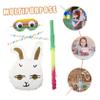 Alipis 1set Easter Paper Stick Eye Mask for Boys and Girls Birthday Party Supplies and Celebration Games view 4