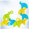 BESPORTBLE Safe Wooden Building Blocks Boys and Girls Game Elephant Puzzle Toys for Toddlers Improve Memory and Imagination Hand Eye Coordination view 3