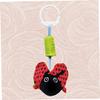 BESPORTBLE Animal Shaped Pendant Cradle Rattles Soft Red for Stroller Carrier Crib Engaging Bedside to Encourage Exploration and Comfort view 4