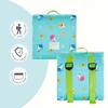 Baby Shark 3-in-1 Travel Slumber Nap Mat with Built in Pillow, Plush Blanket and Carry Backpack Straps, 46"x26" Mat, Ages 3+ view 2
