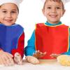 12pcs mini Art Smocks, Sleeveless Painting Aprons, Material with 3 Pockets, Ideal for Painting Arts and Crafts Activities, to Put on and Take Off, protected view 2