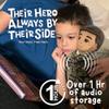 Umbo My Hero 14" Army Recordable Plush Military Doll Over 1+ Hour Audio Storage Personalized Gift for Deployment, Separation, or Storytime Ultimate Daddy Doll! (Tan Skin Black Hair Female) view 3