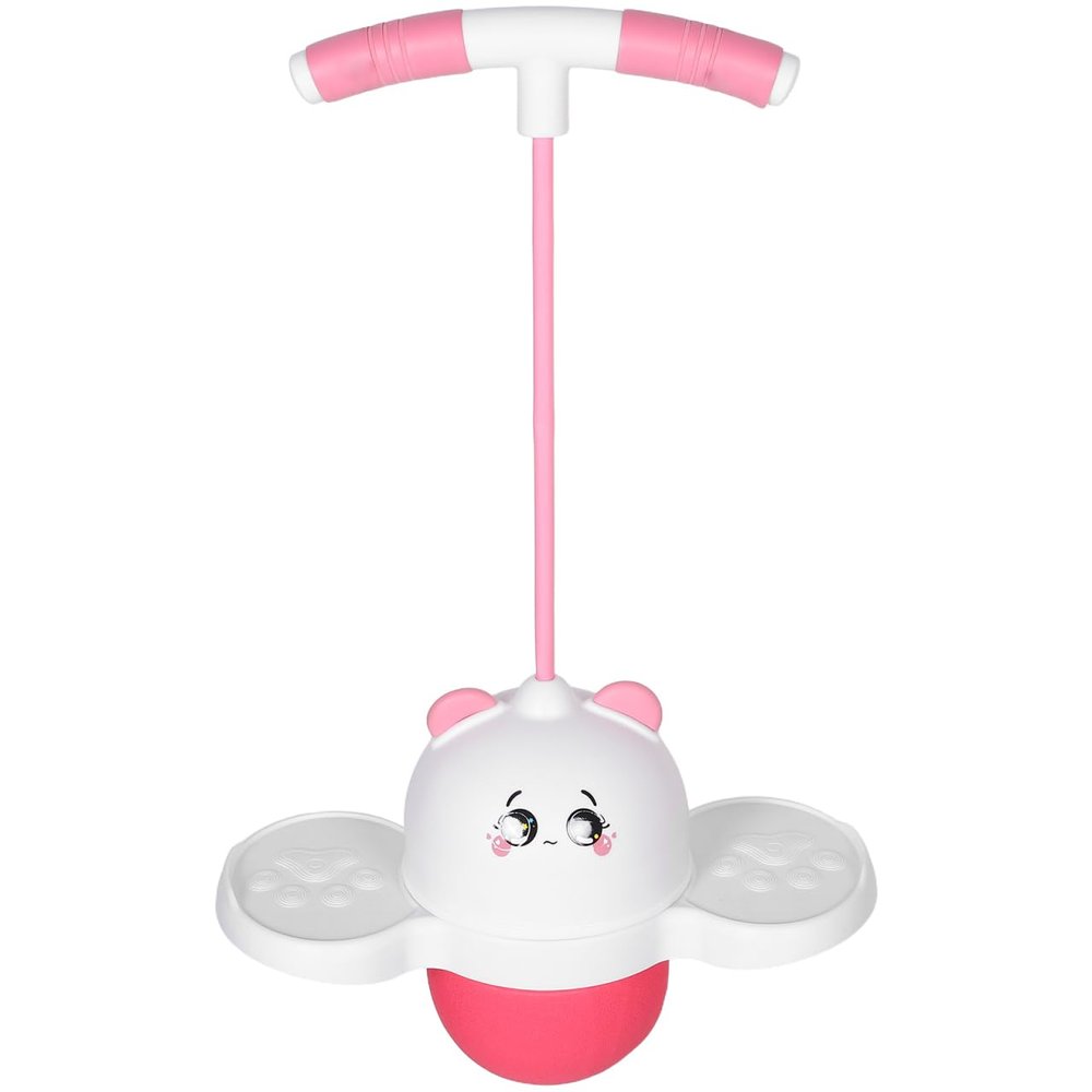 Abaodam Bouncing Ball Durable Elastic Jump Training for Play Activity for Kindergarten Sports Panda Design