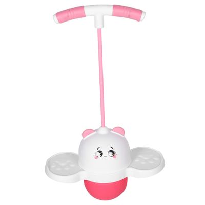 Abaodam Jump Training Ball Elastic Bouncy Ball for Fitness Coordination Use for Sports Kindergarten Activities Panda Design