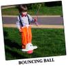 HONMEET Outdoor Bouncy Ball Inflatable Rubber Hop Ball for Balance Training and Coordination Bounce for Fun Panda Design view 3