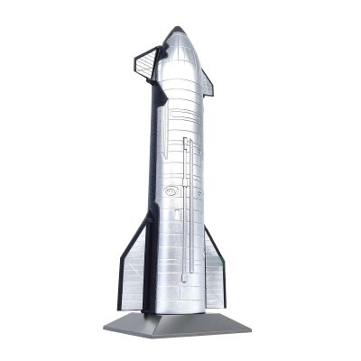 1/200 Scale S24 Falcon Heavy Dragon Model Alloy Rocket Diecast Plane Model for Collection