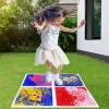 XIRDQYM Sensory Liquid Play Mats : 4-Tile Color-Changing Exercise Floor Mats for Children(4PYXA) view 2