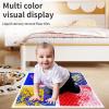 XIRDQYM Sensory Liquid Play Mats : 4-Tile Color-Changing Exercise Floor Mats for Children(4PYXA) view 3