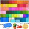 148 Pcs Polymer Clays 62 Bright Colors Oven Bake Clay Non-Sticky Modeling Clay DIY Starter Kit with Sculpting Tool and Accessories for Artists Jewelry Making Craft Gifts view 2
