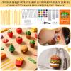 148 Pcs Polymer Clays 62 Bright Colors Oven Bake Clay Non-Sticky Modeling Clay DIY Starter Kit with Sculpting Tool and Accessories for Artists Jewelry Making Craft Gifts view 3