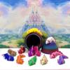12pcs Baby Axolotl with Egg, 3D Printed Articulated Colorful Fidget Baby Axolotl, Tiny Animal Figures BA001-SET-RBW2 view 4