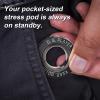 Adjustable Magnetic Fidget Spinner Ring - Premium Stainless Steel Stress Relief Toy for Adults & Teens, ADHD Anxiety Relief, Perfect for Office Work Study Travel, Unique Gift & Stocking Stuffer view 3