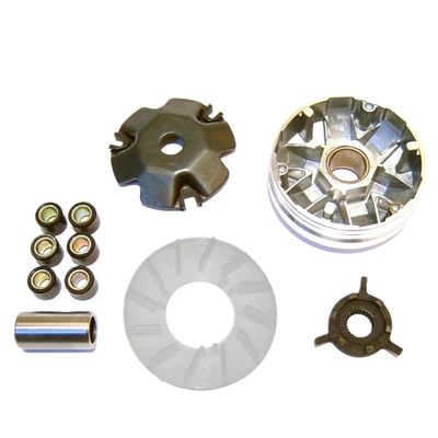 Compatible Variator Compatible with 49cc 50cc GY6 Scooter Moped Front Clutch Drive Pulley with Roller Weights Fits 139QMB 139QMA Engines