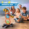 2-in-1 Remote Control Car with Transform Launcher Track  1:16 RC Monster Truck Toys 2.4GHz, Self-Standing 360 Flips Towing Mini Cars & Electric Scoring Gate Truck Gift for Kids Boys Girls Age 4-12 view 4