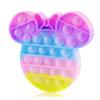Fidget Sensory Toys for Kids,Push Bubble Game,Cute Small Birthday Gifts Classroom Prize Travel Toy for Toddler Girls,Silicone Squeeze Stress Reliever Adults Office Desk Fidgets view 1