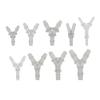 Y-Type Equal Three-Way Fitting, Barbed Three-Way Fitting for Soft Tubing, 18 Varieties Available, 10-Pack(3.9mm) view 1
