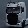 RC Car Accessories for Tamiya for Scania 770S 56368 1/14 2pcs 770S ABS Plastic Front Spoiler Side Air Hood Model RC Truck Tipper Accessories view 4