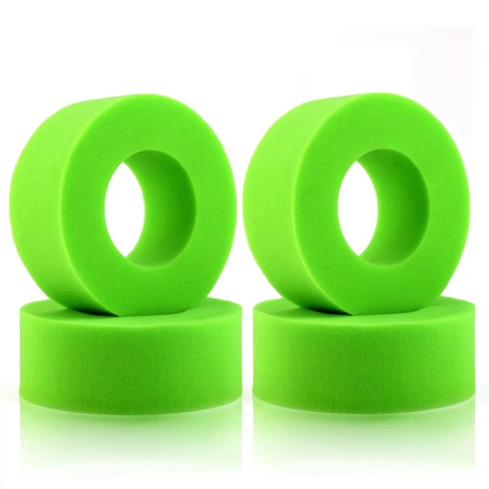 Compatible with Axial SCX10 90046 for Traxxas TRX4 D90 1/10 RC Crawler Car Accessories 4Pcs 1.9 Wheel Tire Insert Foam Sponge RC Wheel Tires