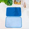 Premium Montessori Work Rug 2-Pack, Large 109*69cm(43*27" )Blue High-Density Loop Mat with Felt Non-Slip Backing,Sturdy Floor Blanket for Group Activities & Montessori Materials,Homeschool Classroom view 3