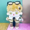 niannyyhouse 10cm-15cm Plush Doll Clothes Uniform Set Compatible with 17cm Labubu Doll (Brown) view 2