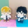niannyyhouse 10cm-15cm Plush Doll Clothes Uniform Set Compatible with 17cm Labubu Doll (Brown) view 4