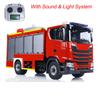 wheelfun 1/14 4X4 Metal Chassis Rail Remote Control Fire Truck Sc 770S I6S Radio 2Speed Gerabox Water Spraying No Charger Rc Model Car view 2