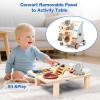 Detachable Baby Walker for Toddlers 1 Year Old Wooden Montessori Busy Board Adjustable Speed Push & Pull Walker Learning to Walk Activity Center Toy for Boys Girls 10 Months+ Baby Toys Birthday Gifts view 3