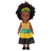 Alomejor Black Baby Doll,14 inch Black Doll Lifelike African Baby Doll with Detailed Facial Features for Kids Aged 2 3 4 5 6 view 1