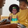 Alomejor Black Baby Doll,14 inch Black Doll Lifelike African Baby Doll with Detailed Facial Features for Kids Aged 2 3 4 5 6 view 3