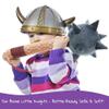 June Garden Medieval Knight Battle Mace - Safe Plush Soft Pretend Play Weapons - Gifts for Kids view 2