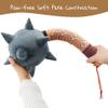 June Garden Medieval Knight Battle Mace - Safe Plush Soft Pretend Play Weapons - Gifts for Kids view 3