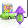 Inspireyes Dinosaur Walkie Talkies for Kids Rechargeable, Dino Toy Cars for Boys & Girls Ages 5-7, Crystal-Clear Audio, 48H Playtime, Fun Indoor & Backyard, 3 Year Old Boy Gift Birthday Xmas, 2 Pack view 1