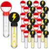 Civaner 24 Pieces Cartoon Animation Party Favors Monster Cartoon Bubble Wands Bulk Red and White Wand Bubbles Yellow Lightning Goodie Bag Stuffers for Birthday Party Supplies view 1