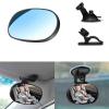 Baby Car Mirror for Rear Facing Infant for Land Rover, 360 Adjustable Shatterproof Convex Mirror with Suction Cup Clip Wide Angle View for Backseat Toddler,A view 2