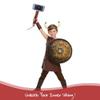 June Garden Little Vikings Hammer and Shield Playset - Safe Plush Soft Pretend Play Weapons - Gifts for Kids view 3