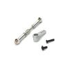 for MJX for Hyper Go H16 B16BM H16PL 16207/08/09/10 Metal 25T Servo Arm Servo Horn Steering Servo Link Rod 1/16 RC Car Upgrade Parts RC Car Upgrade Part(Silver) view 1