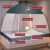 HKGZKVGK Mosquito Net, Double Door Collapsible Pop-up Mosquito Net, Suitable for Travelling and Camping(C,1.8 * 2.0m) view 4