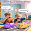 Inspireyes Dinosaur Walkie Talkies for Kids Rechargeable, Dino Toy Cars for Boys & Girls Ages 3-7, Crystal-Clear Audio, 48H Play, Fun Indoor & Backyard, Birthday Xmas Gifts for Toddler, 2 Pack view 2