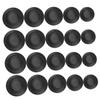 FUNOMOCYA 20pcs Round Rubber Plugs for Piggy Bank Bottom Stoppers Easy to Install Rubber Money Jar Stopper for Coin Bank Safe and Convenient Savings for Home Organization view 1