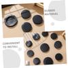 FUNOMOCYA 20pcs Round Rubber Plugs for Piggy Bank Bottom Stoppers Easy to Install Rubber Money Jar Stopper for Coin Bank Safe and Convenient Savings for Home Organization view 3