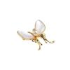 Corsage elegant simple butterfly pearl pin view 3