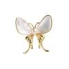 Corsage elegant simple butterfly pearl pin view 4