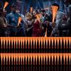 YOFOBU 72 Pack Orange Glow Fiber Optic Wands,LED Light Up Wands with 3 Flashing Models,Glow in the Dark Wands for Halloween,Christmas,Thanksgiving Birthday,Concert Club Party Favors view 1