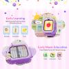 mafiti Kids Watch,Smart Watch for Kids Rechargeable,1.83 HD Touch Screen 26 Applications, Travel Toys/Birthday Xmas Gifts/Early Learning for Aged 3-10 Girls Boys,Purple view 4