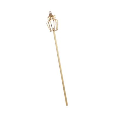 misppro Rhinestone Scepter Princess Queen Handheld Prop for Wedding Cosplay Beauty Pageant